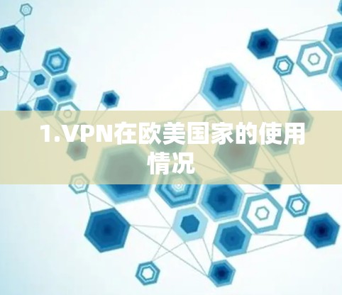 1.VPN在欧美国家的使用情况