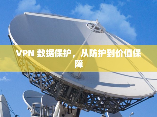 VPN 数据保护,从防护到价值保障 VPN 数据保护,从防护到价值保障