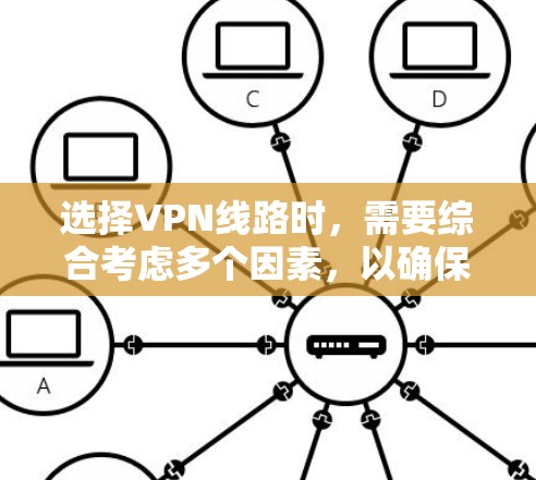 选择VPN线路时,需要综合考虑多个因素,以确保安全、稳定、高效,并满足用户的具体需求。以下是一个详细的VPN线路选择攻略,涵盖不同类型的VPN特点、适用场景以及注意事项 选择VPN线路时,需要综合考虑多个因素,以确保安全、稳定、高效,并满足用户的具体需求。以下是一个详细的VPN线路选择攻略,涵盖不同类型的VPN特点、适用场景以及注意事项