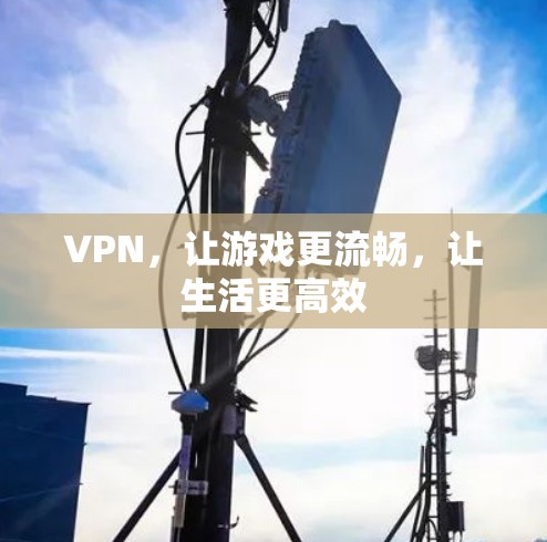 VPN，让游戏更流畅，让生活更高效