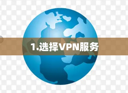 1.选择VPN服务 1.选择VPN服务